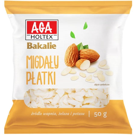 AGA Bakalie Migdały płatki 50 g