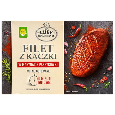 AMI Chef Recommends Filet z kaczki w marynacie paprykowej 400 g