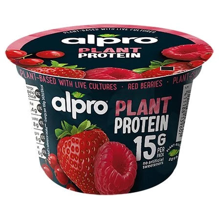 ALPRO Plant Protein Produkt sojowy truskawka-czerwona porzeczka-malina 200 g