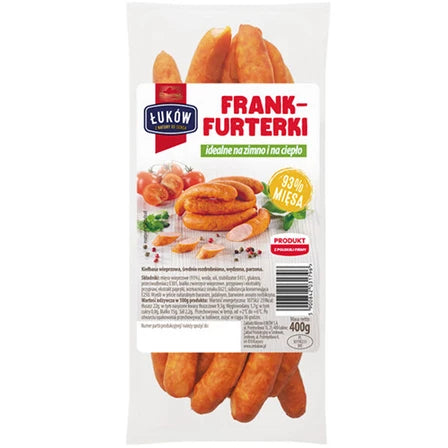ŁUKÓW Frankfurterki 400 g