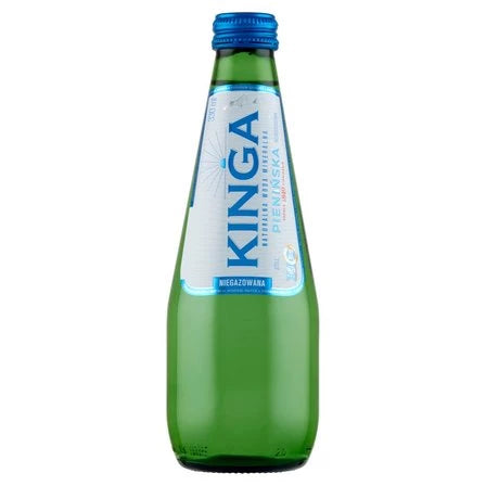KINGA PIENIŃSKA Naturalna woda mineralna niegazowana niskosodowa (w szkle) 330 ml