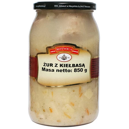 KOTWICA Żur z kiełbasą 850 g