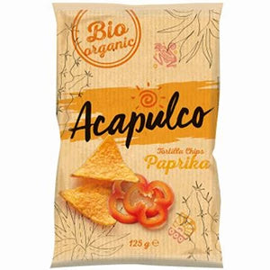 ACAPULCO Nachosy o smaku paprykowym BiO 125 g