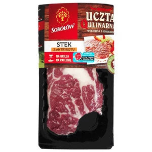 SOKOŁÓW Uczta Qulinarna Stek z antrykotu bez kosci 1 kg
