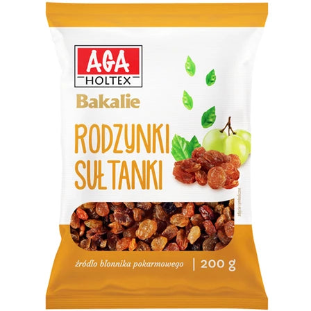 AGA Bakalie Rodzynki sułtanki 200 g