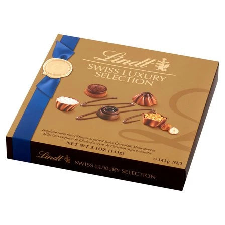 LINDT Swiss Luxury Selection Mieszanka pralin (14 sztuk) 143 g